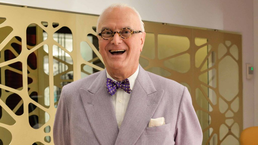 El diseñador Manolo Blahnik