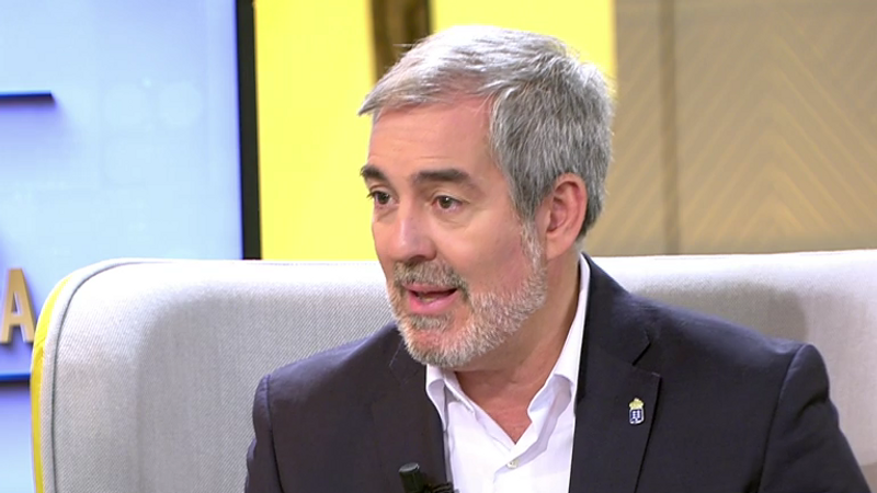 Fernando Clavijo, tras la respuesta del gobierno a la inmigración en