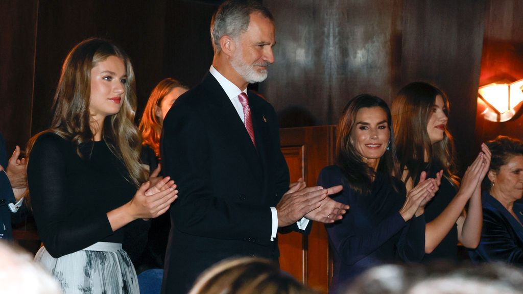 La familia real preside el concierto de los Premios Princesa de Asturias