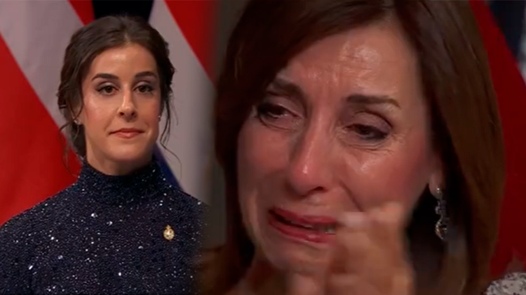 Carolina Marín recibe el premio Princesa de Asturias y su madre rompe a llorar (Fotomontaje con imágenes de Telecinco)