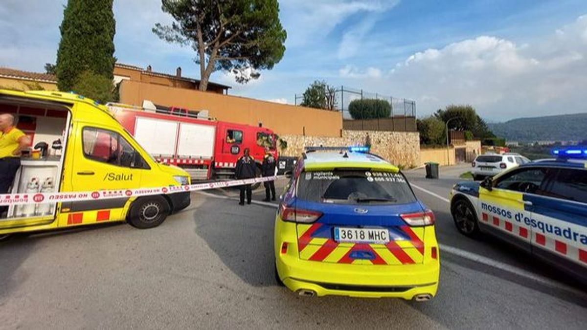 Dos menores, en estado grave tras se atropellados por un coche desfrenado al salir del colegio en Centelles