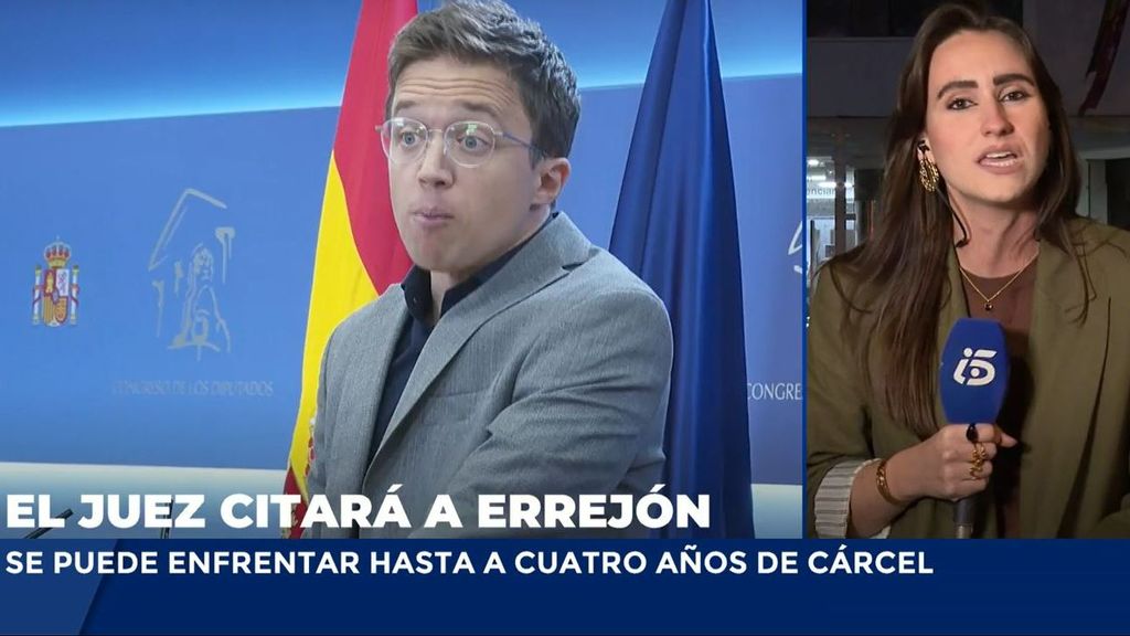 El juez citará a Íñigo Errejón: es improbable una orden de busca y captura al ser delitos cometidos hace años