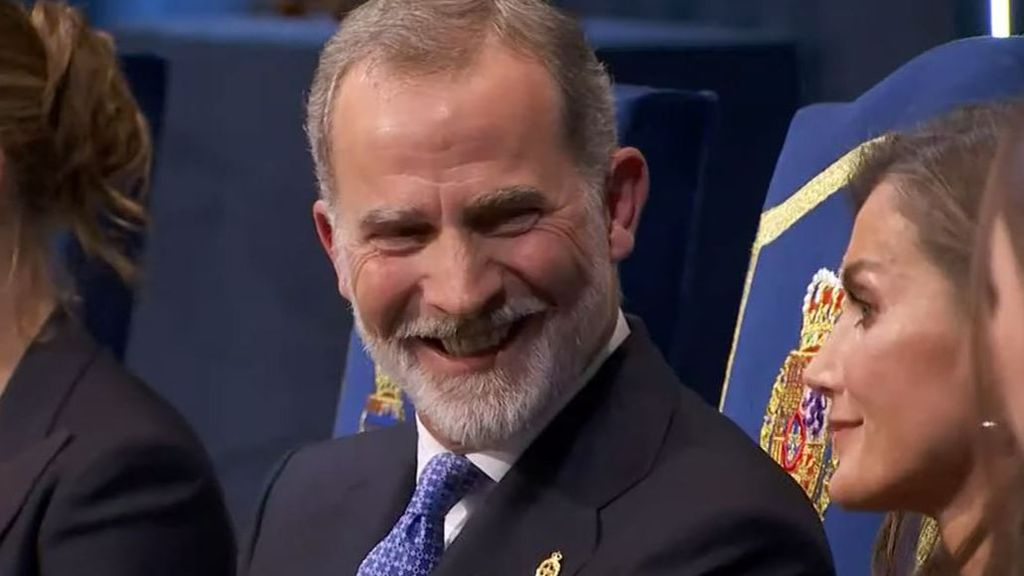 El rey Felipe VI, en la ceremonia de Oviedo