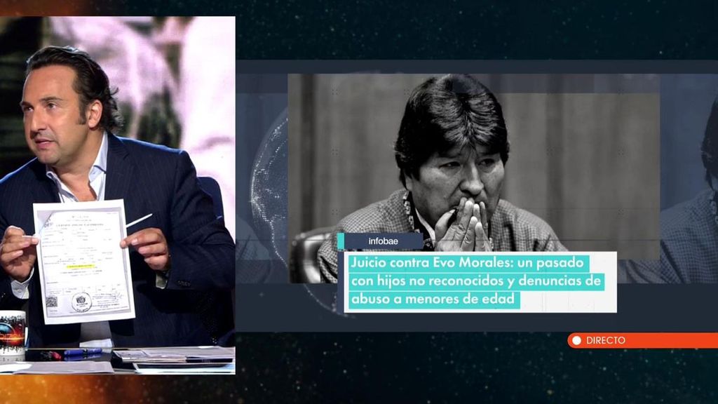 Alejandro Entrambasaguas, sobre sus reportajes a Evo Morales por abuso de menores: "Tuvieron que ponerme escolta"