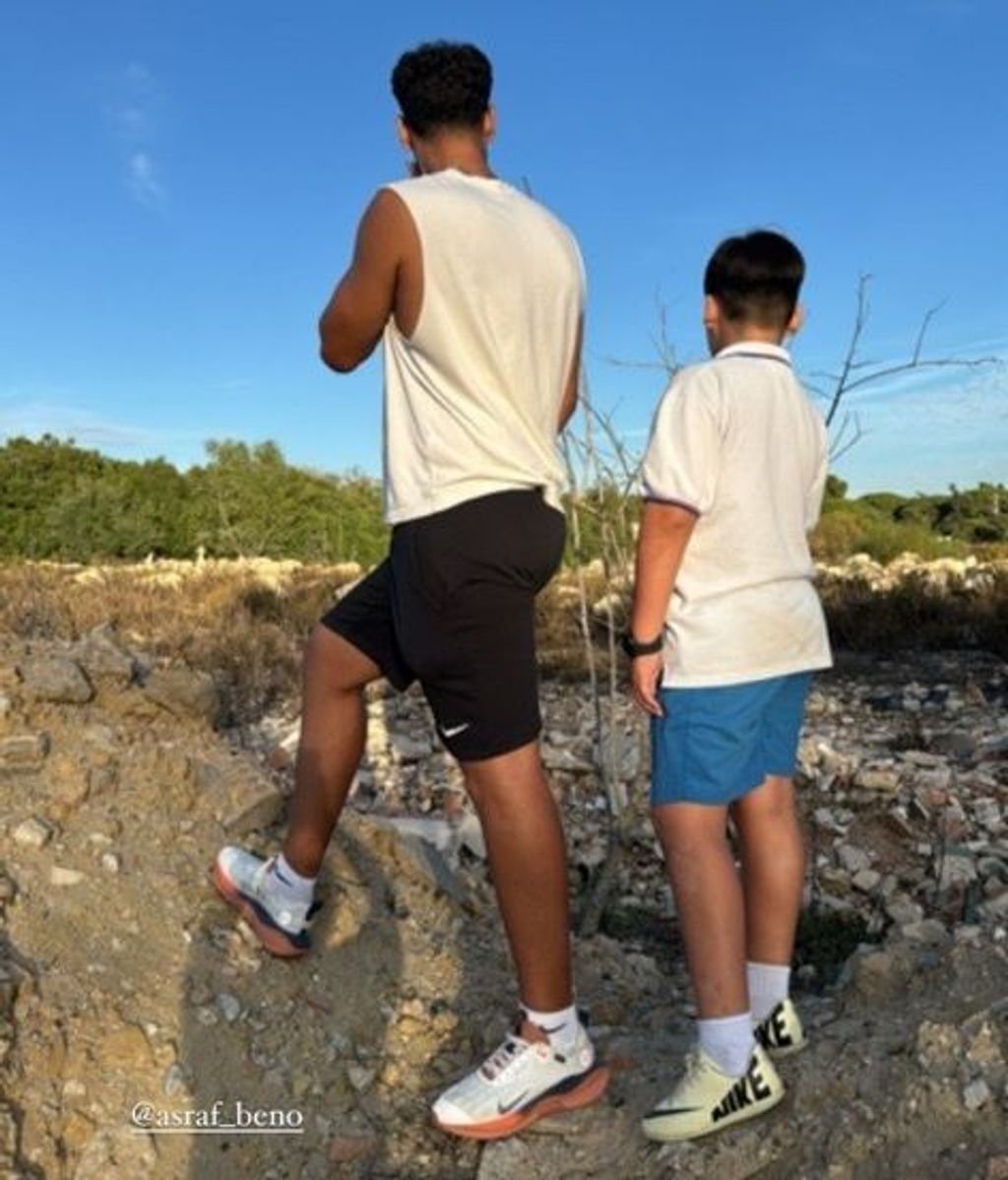 La foto que Isa Pantoja ha compartido de Asraf Beno y su hijo, Alberto Isla