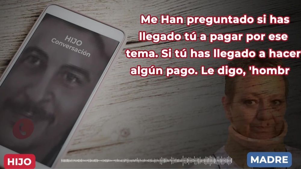 La llamada telefónica del preso a su madre