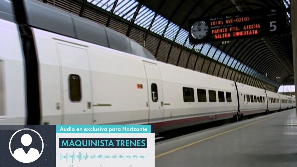 Un maquinista, a 'Horizonte': "Siguen siendo trenes de los noventa"