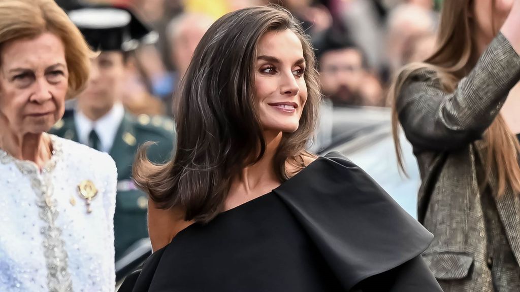 Reina Letizia, a su llegada