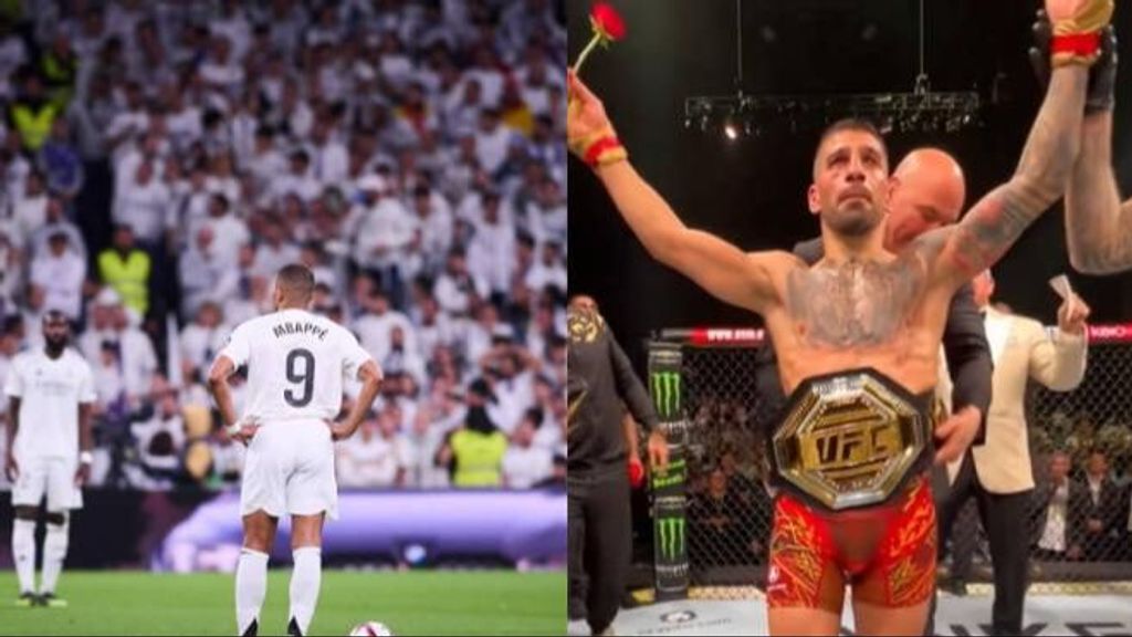 Ilia Topuria pasa del Clásico tras su victoria contra Max Holloway: "Mejor no hablemos de fútbol"