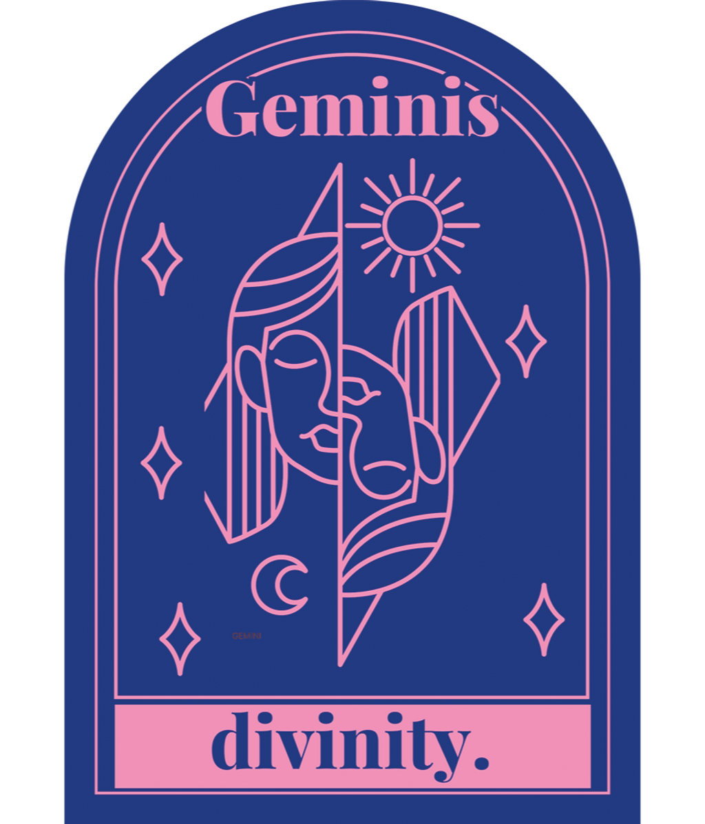 La carta del tarot de Géminis