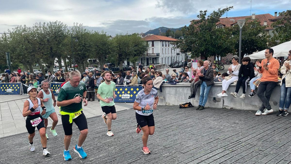 Media maratón en Hondarribia, Guipúzcoa