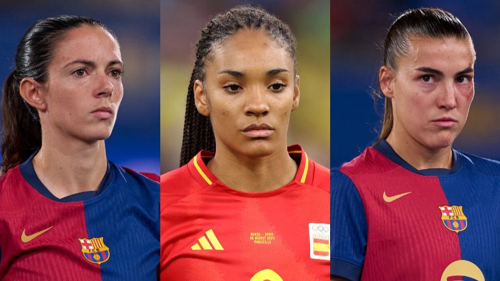Algunas de las futbolistas aspirantes al Balón de Oro 2024