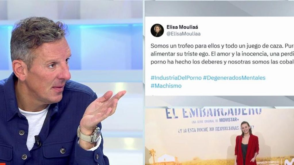 La reacción de Joaquín Prat tras el último tuit de Elisa Mouliaá: "Si concibes las relaciones sexuales como un placer personal y no compartido, háztelo ver"