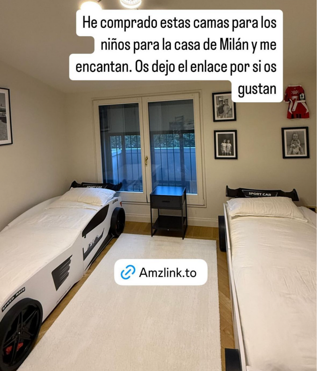 La habitación de los hijos de Alice en Milán