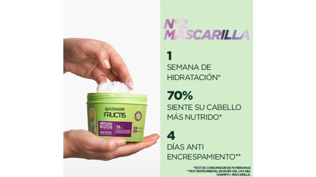 La mascarilla para pelo rizado de Fructis Método Rizos es el toque mágico que tu melena necesita