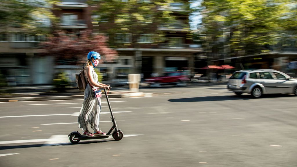 Patinete eléctrico en Madrid