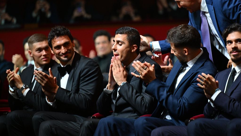 Rodri Hernández, ganador del Balón de Oro