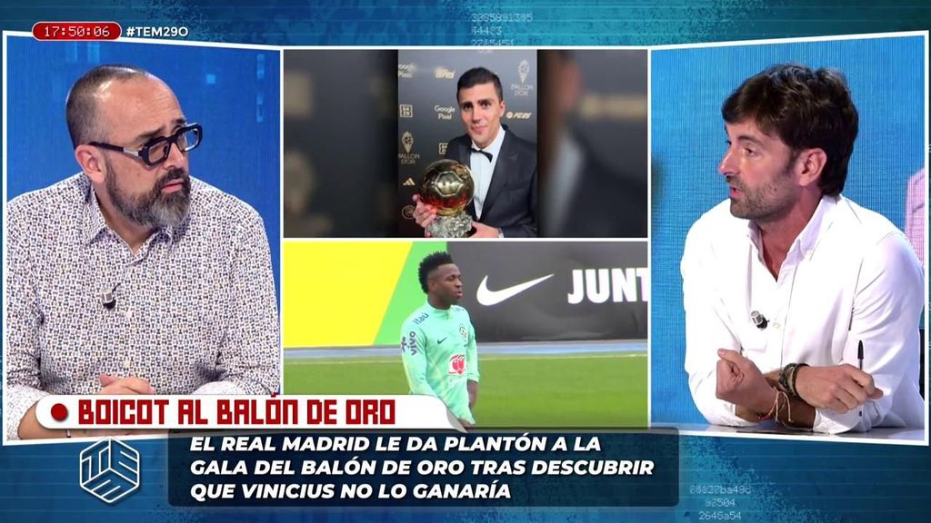 Risto, tras la ausencia del Real Madrid en la gala del 'Balón de Oro': "Un club debería estar por encima de los caprichos de un jugador"