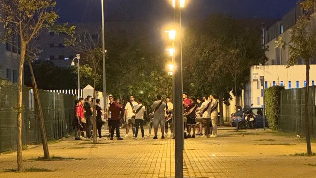 Bandas ensayando en la calle