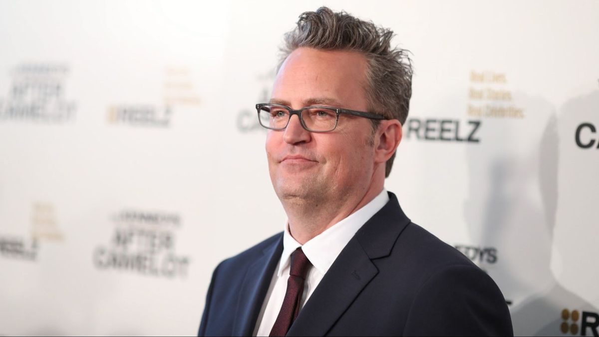 El actor Matthew Perry