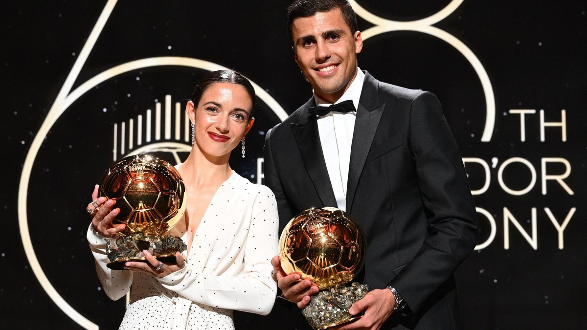 El dinero que se llevan Rodri y Aitana por ganar el Balón de Oro