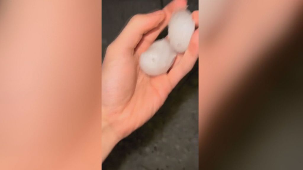 Una DANA provoca una impresionante tormenta de granizo en Almería: “Dios mío, que pare ya”