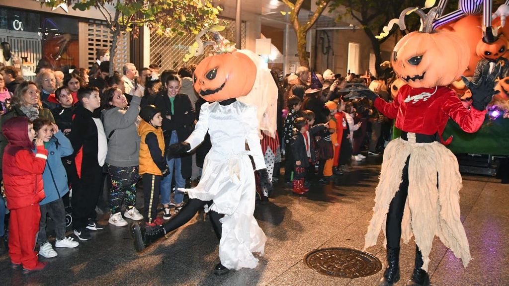 Imagen de la celebración de Halloween el año pasado en Ourense