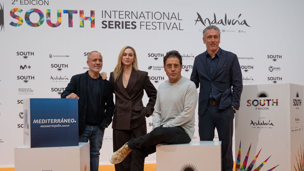 Javier Gutiérrez, Marta Hazas, Daniel Écija, y Ghislan Barrois presentan 'La Agencia' en el 'South Series Festival' de Cádiz