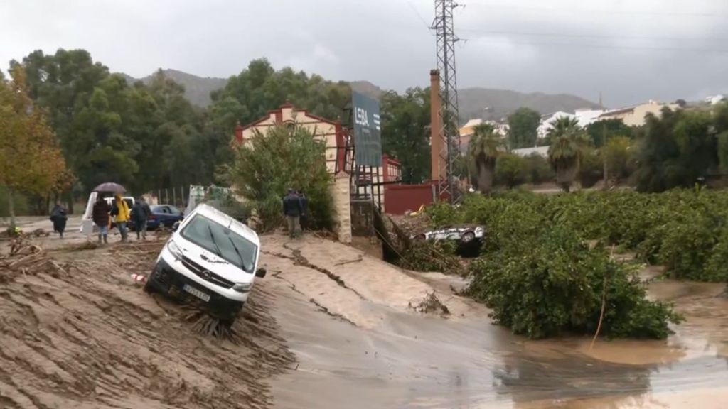 Andalucía oriental sufre los devastadores efectos del paso de la DANA