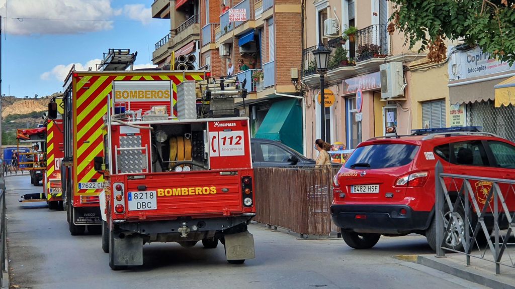 Bomberos de Guadix, Granada, en una imagen de archivo