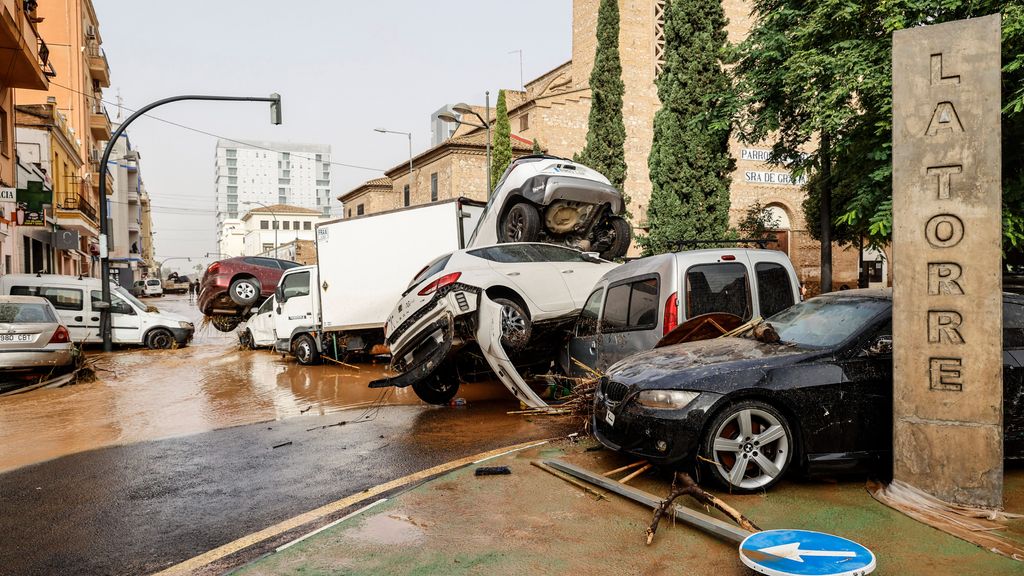 Las imágenes más destructivas y devastadoras de la DANA