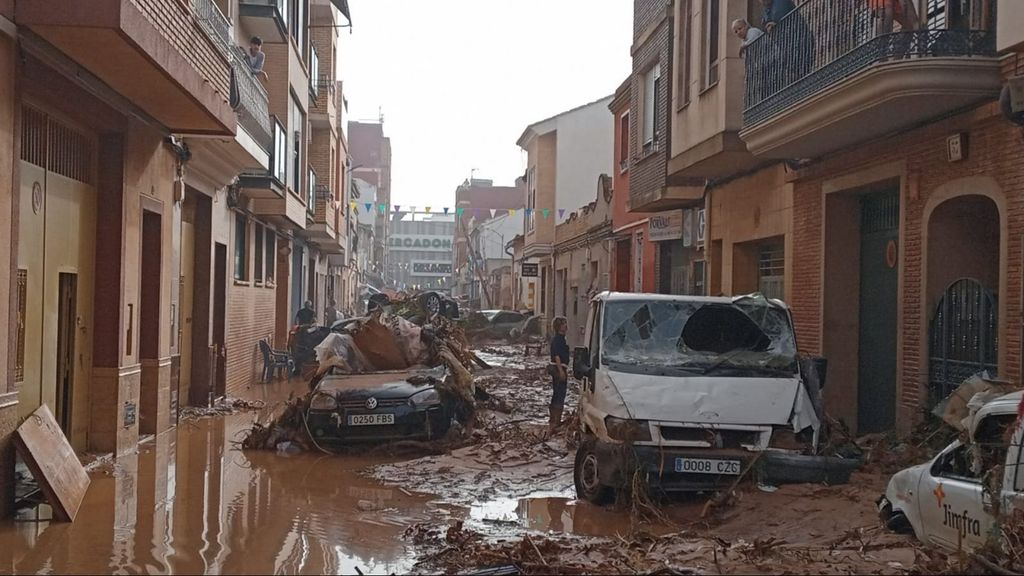 Las imágenes más destructivas y devastadoras de la DANA