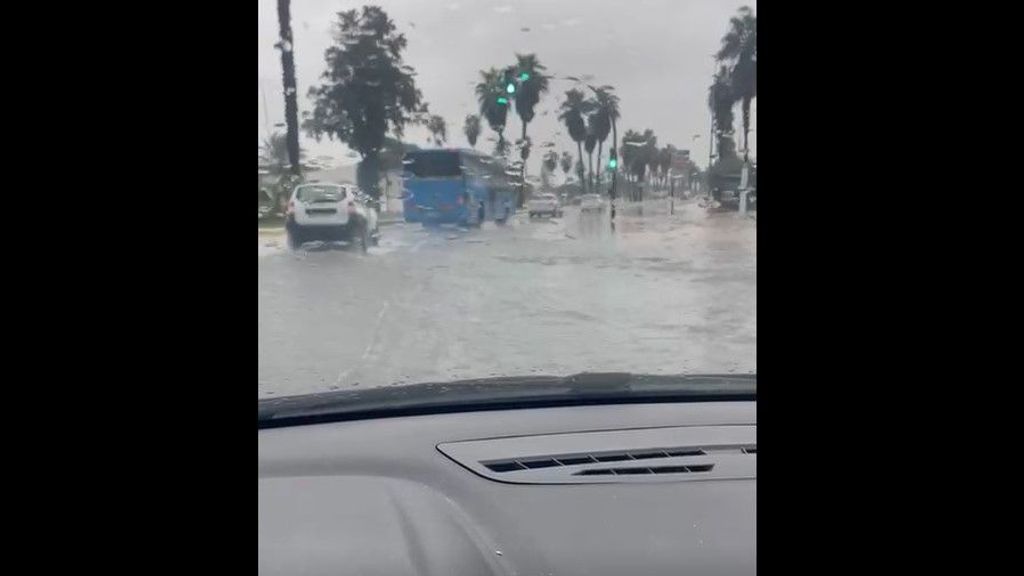 DANA en Cádiz: fuertes lluvias en el Puerto de Santamaría