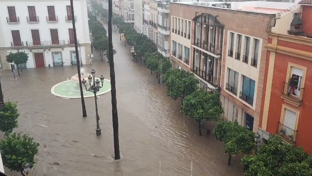 La DANA empieza a causar problemas en Jerez