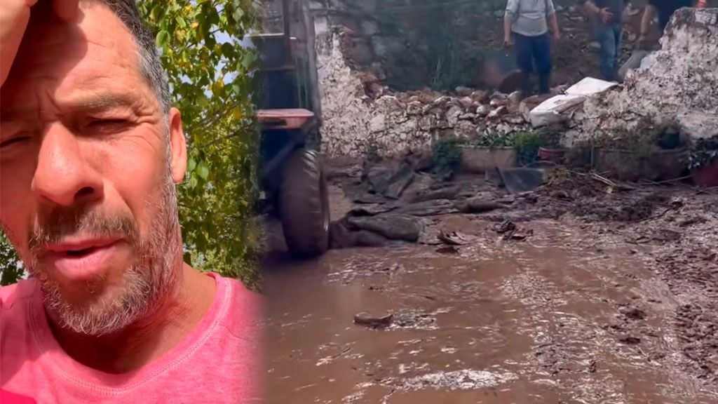 Nacho Palau enseña los destrozos que ha dejado la DANA en Chelva