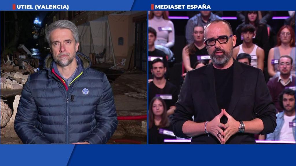 Risto Mejide conectaba en directo con Informativos Telecinco