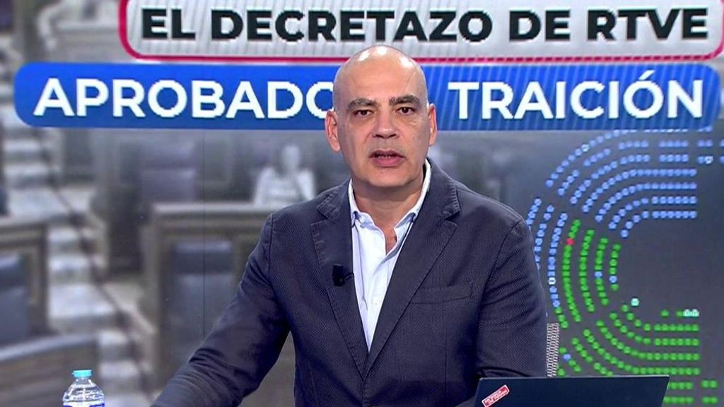 Nacho Abad, indignado con el Gobierno por aprobar un decreto de RTVE: "Deberían estar en Valencia ayudando"