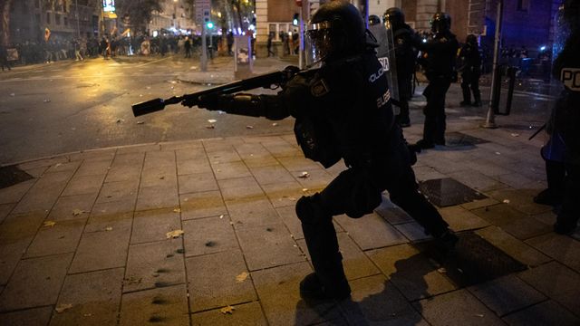 Las pelotas de goma, línea roja en la reforma de la ley mordaza