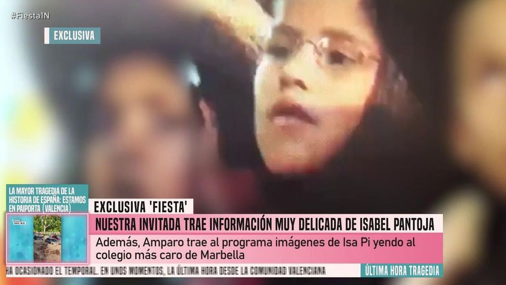 Exclusiva | Las imágenes de Isa Pi en una fiesta de colegio a la que no acudió Isabel Pantoja