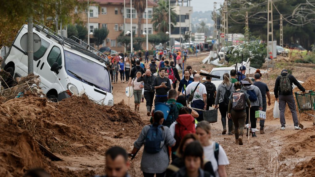 Situación en Paiporta tras las inundaciones causadas por la dana