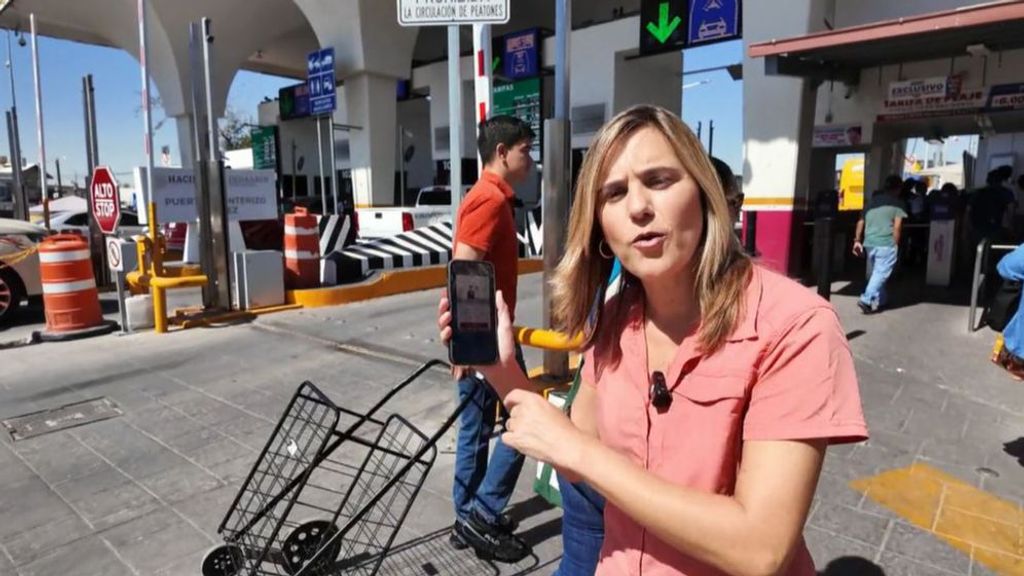 Al otro lado del muro asoman los rascacielos de El Paso, la primera ciudad de Texas