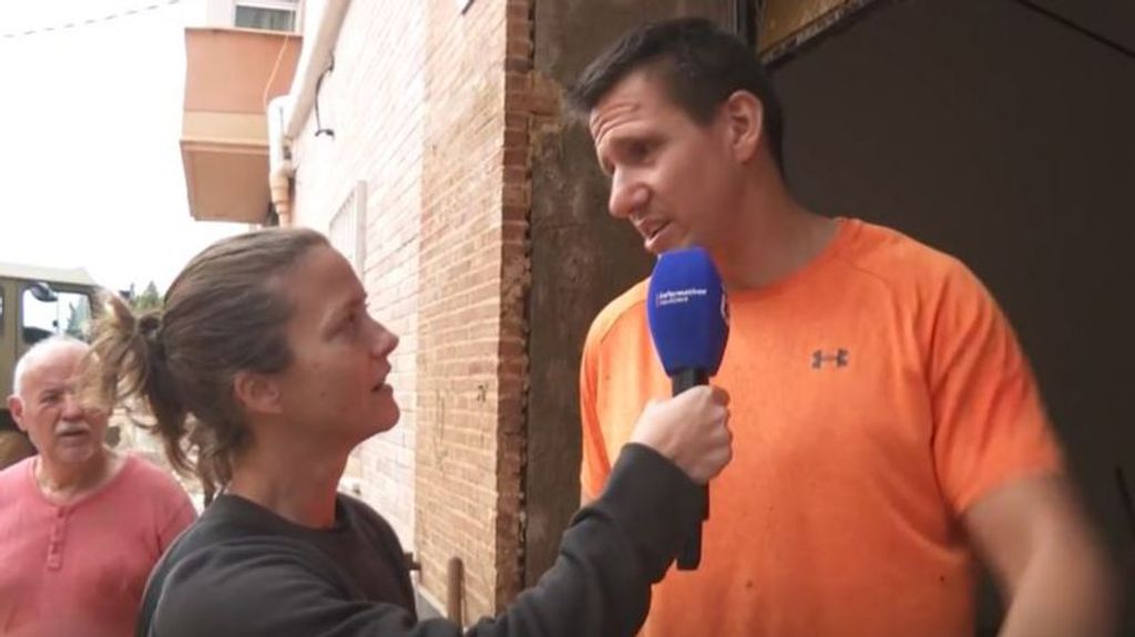 María Casado y la felicidad de los vecinos de Catarroja al ver llegar la maquinaria pesada a la zona afectada