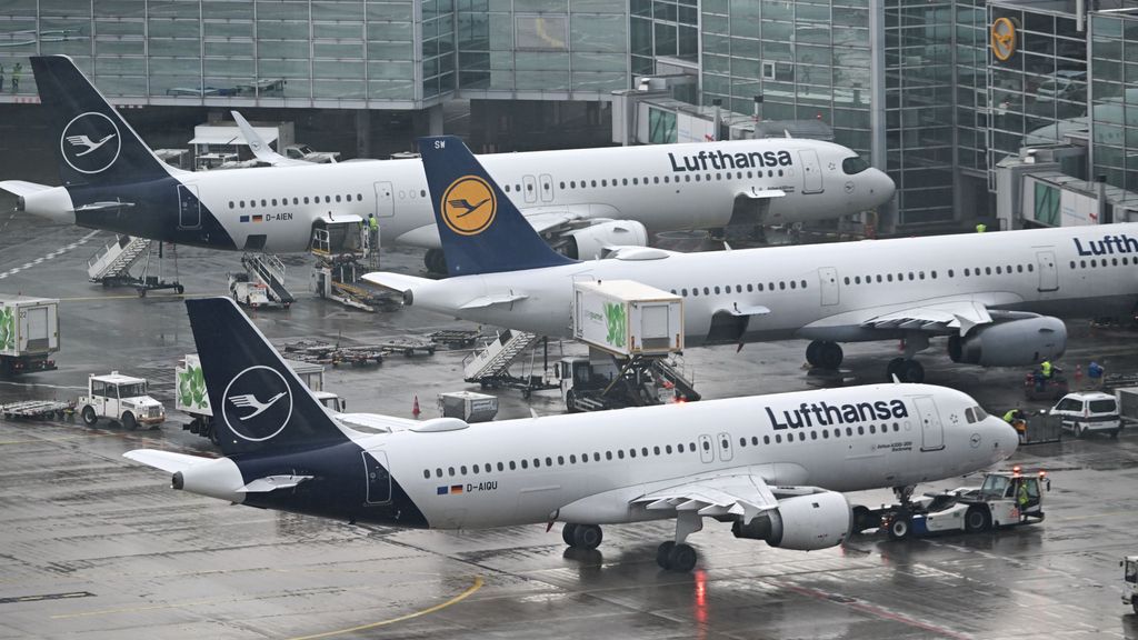 Aviones de Lufthansa