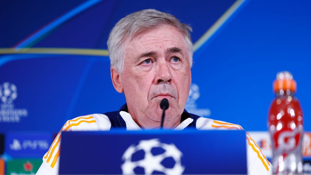 Carlo Ancelotti, emocionado por la "terrible" DANA: "No tengo ganas de hablar de fútbol"