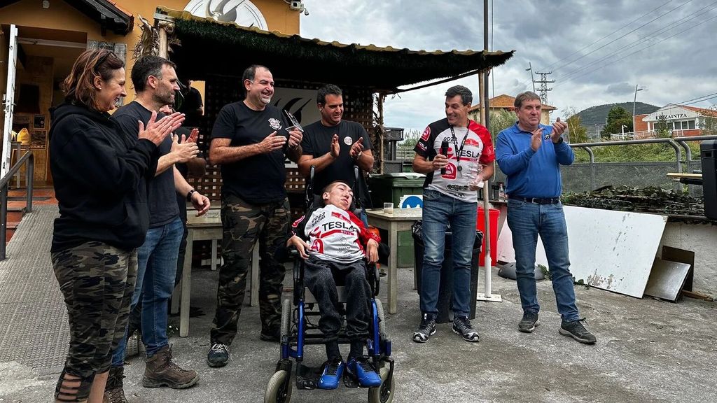 Iker Marrón, en el centro, durante la edición de 2023