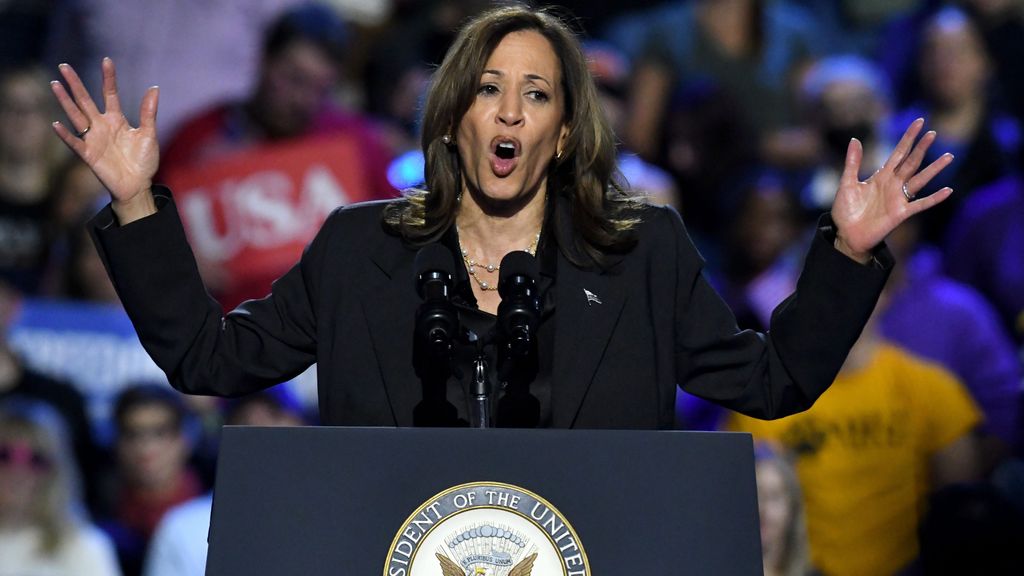 Kamala Harris el pasado 1 de noviembre.