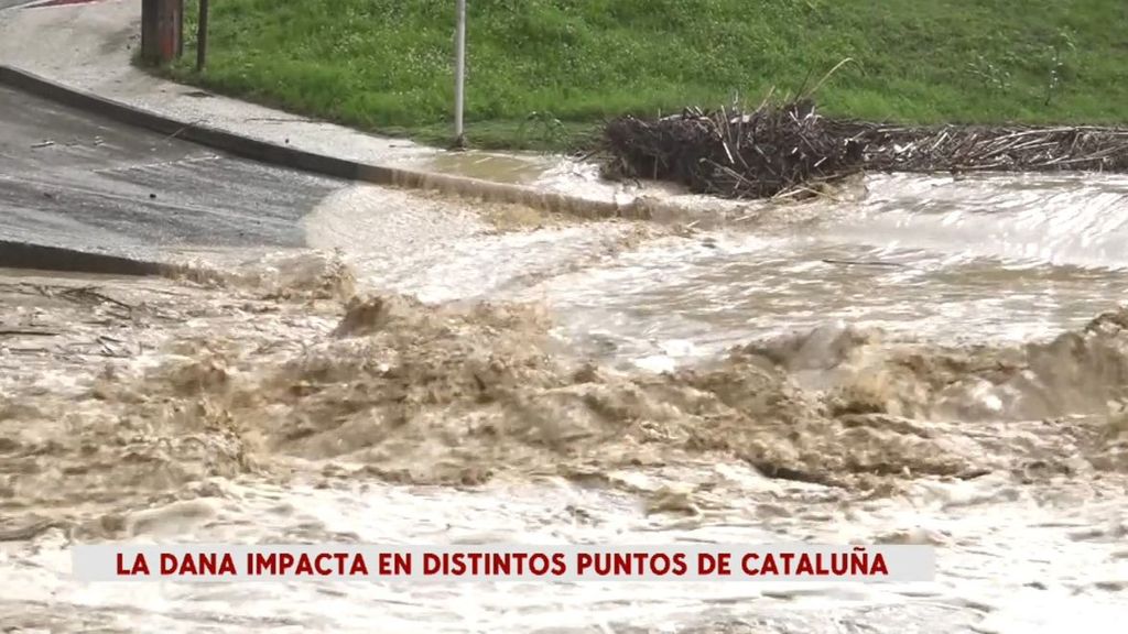 Inundaciones por las lluvias torrenciales en Tarragona