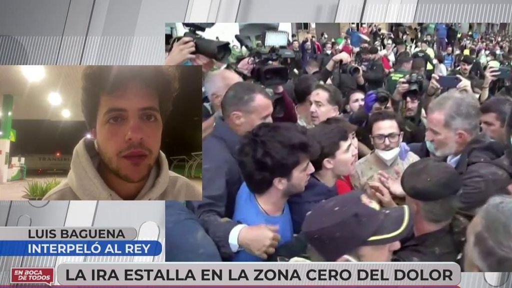 Luis Baguena, que se encaró con el Rey, en 'En boca de todos'