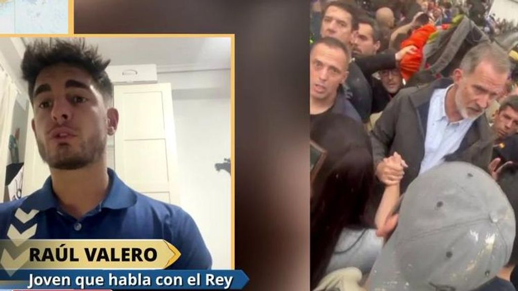 Raúl Valero, joven que habló con el rey, en 'Vamos a ver'