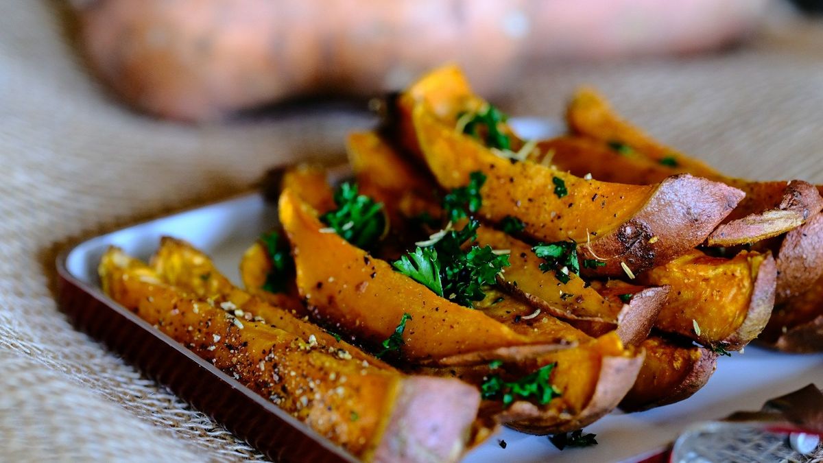 Un plato de boniato